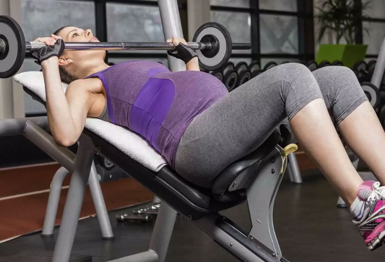 Illustration of Workout for Pregnant Women 5