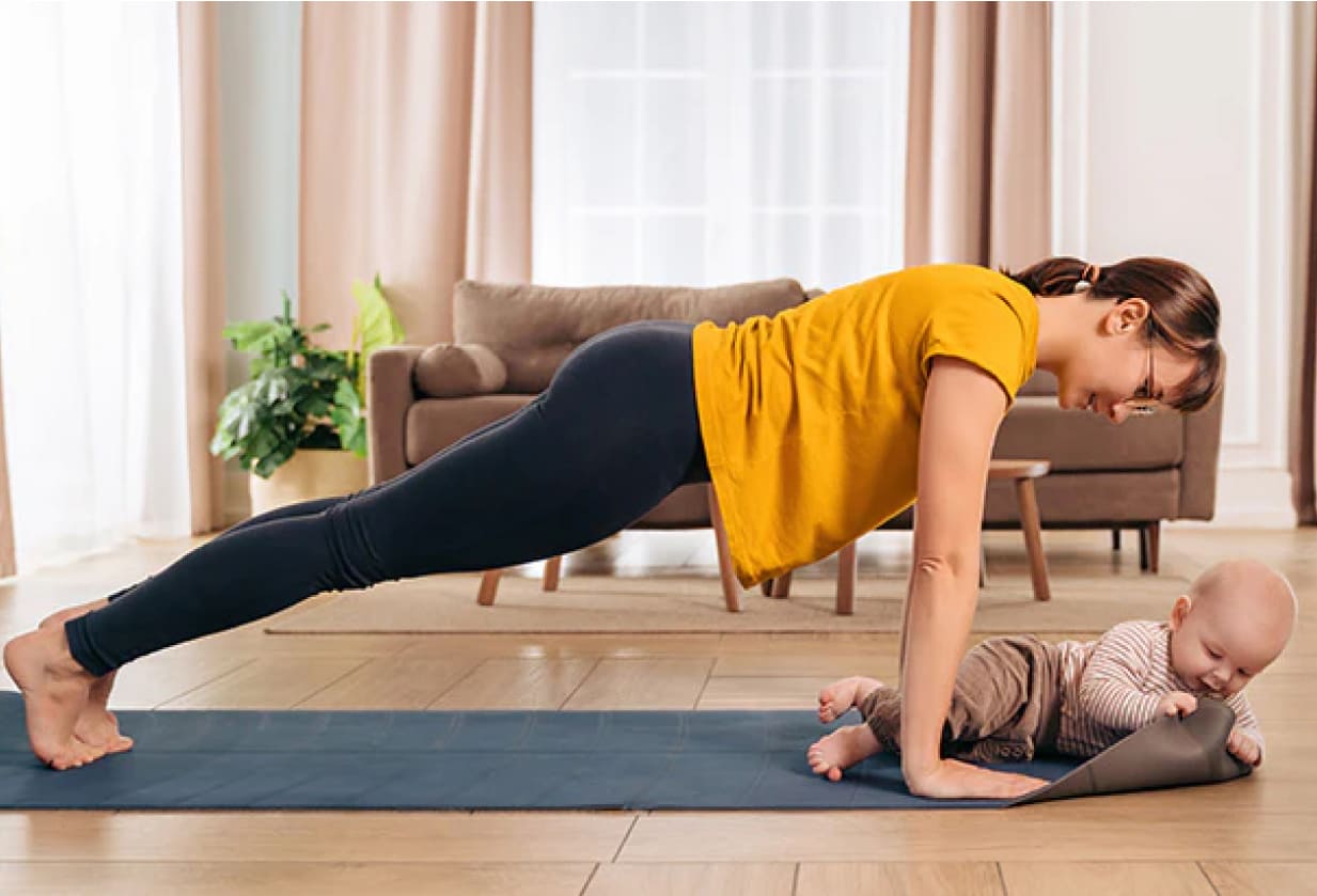 Illustration of Workout for Pregnant Women 7